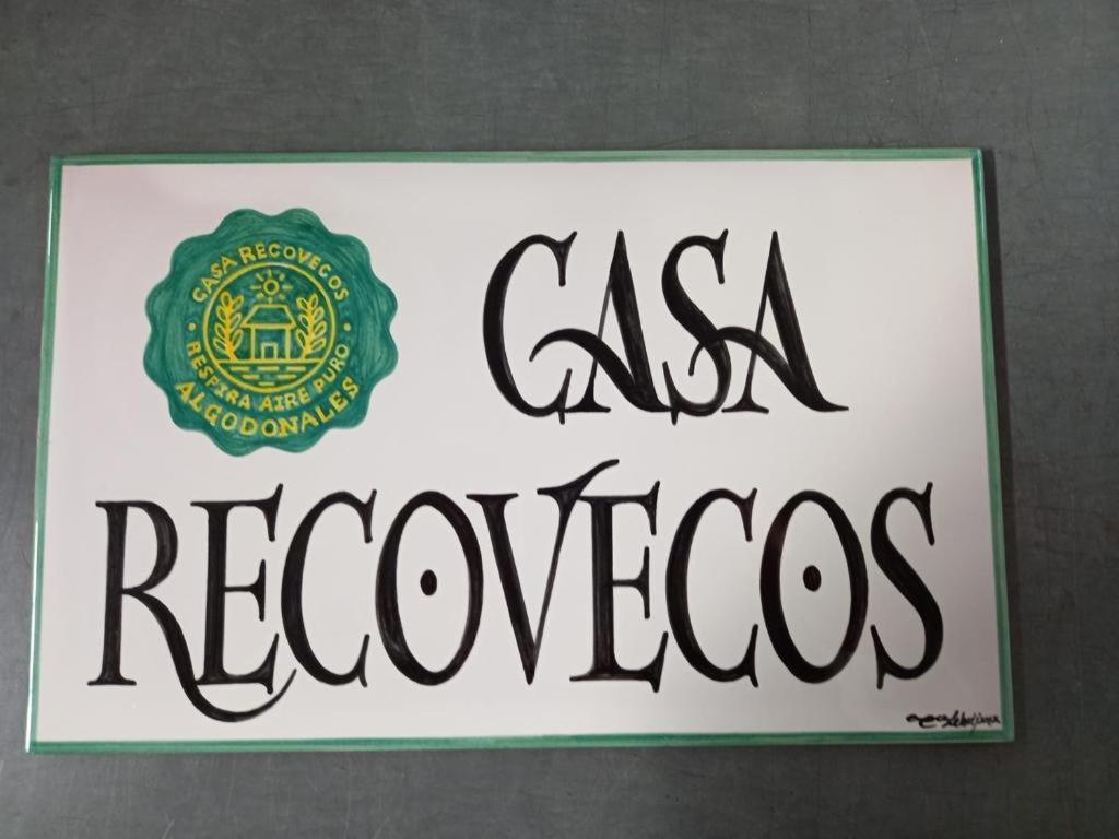 Casa Rural Recovecos Algodonales Esterno foto